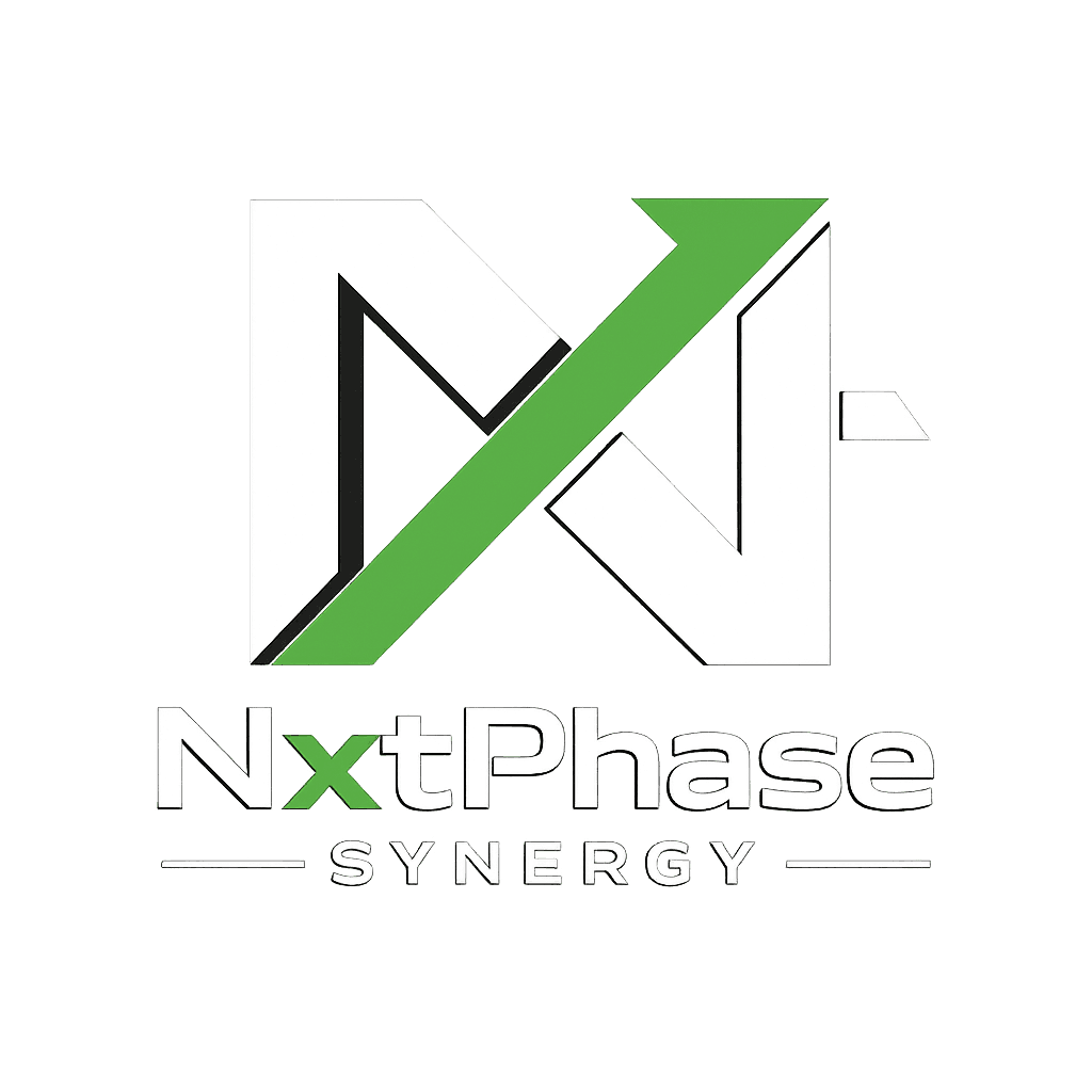 NxtPhase Synergy — full brand lockup